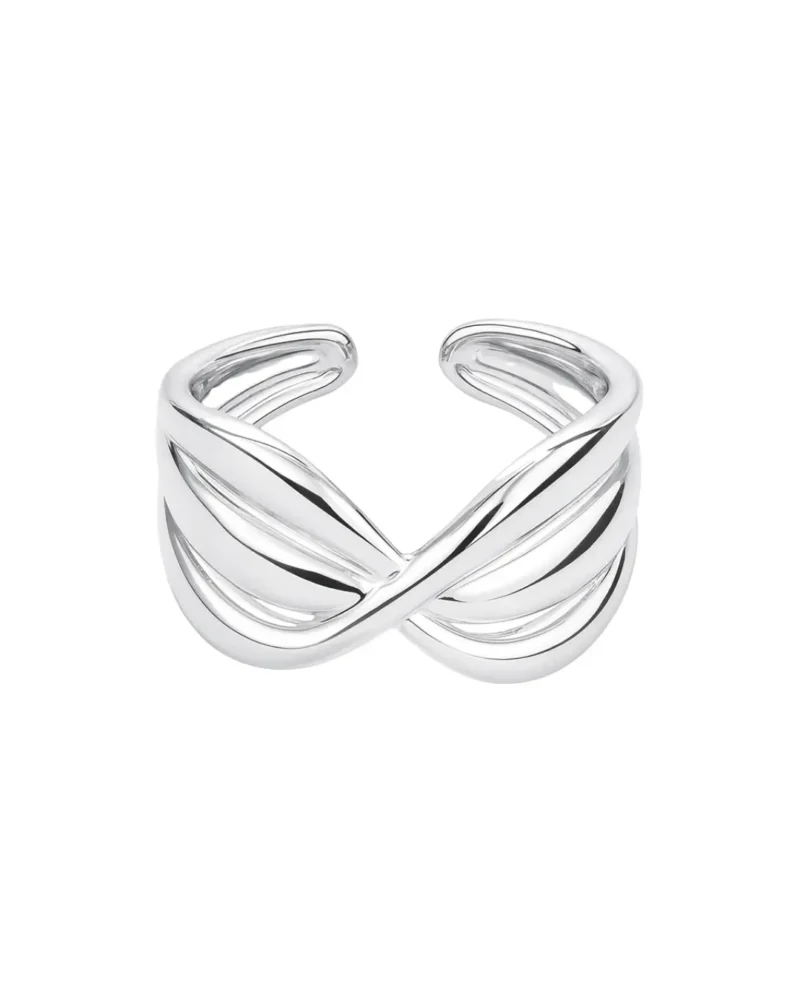 ANILLO MOEBIUS - ACERO BLANCO
